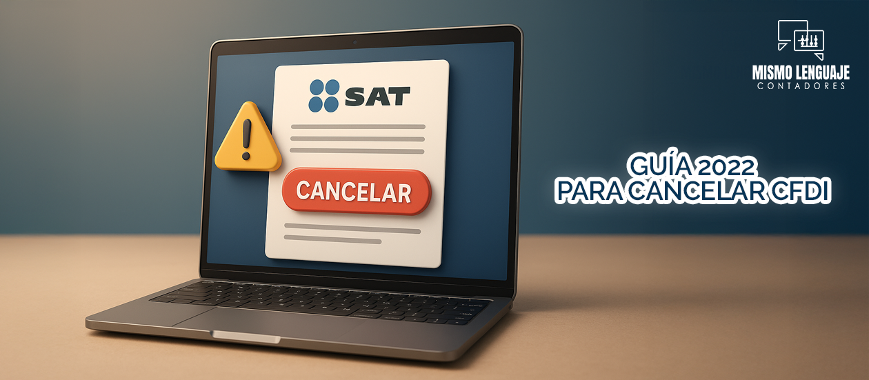 ¿Cómo cancelar el CFDI?