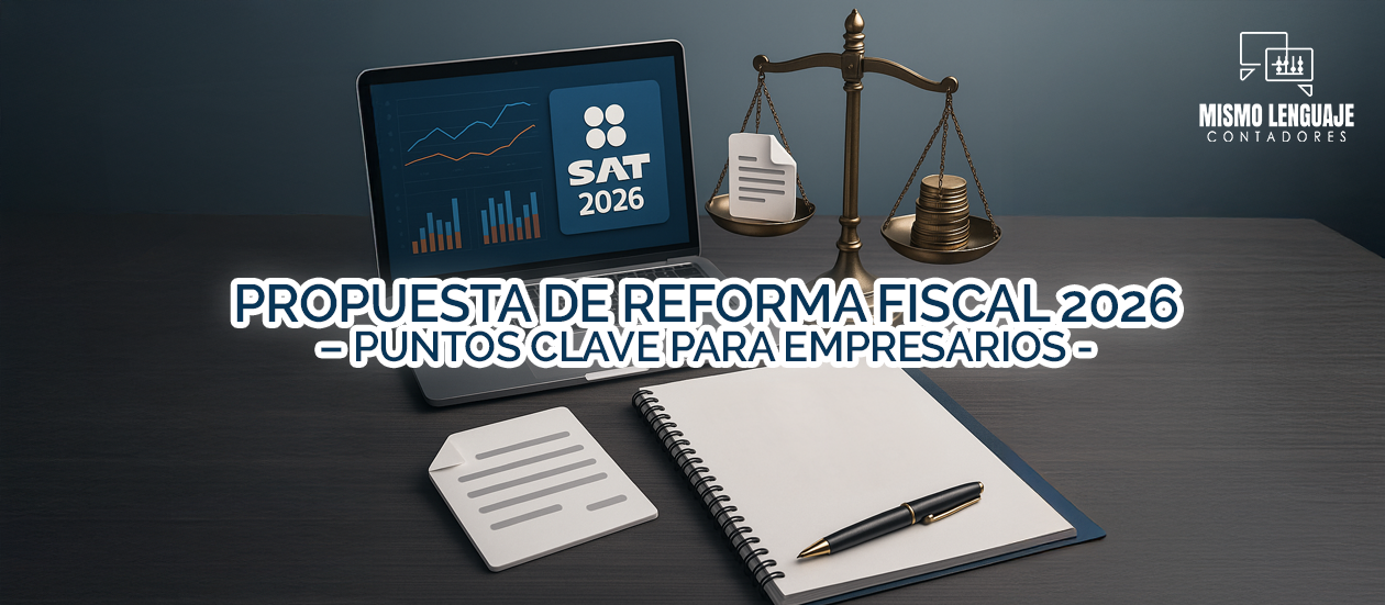 Propuesta de reforma fiscal 2026
