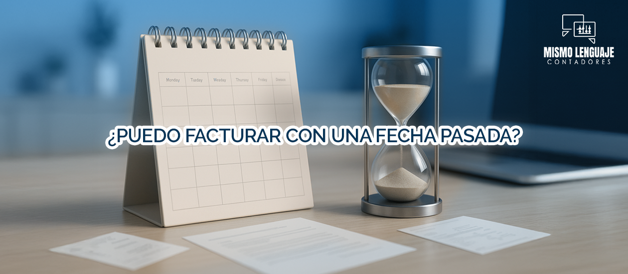 ¿Puedo facturar con fecha pasada?