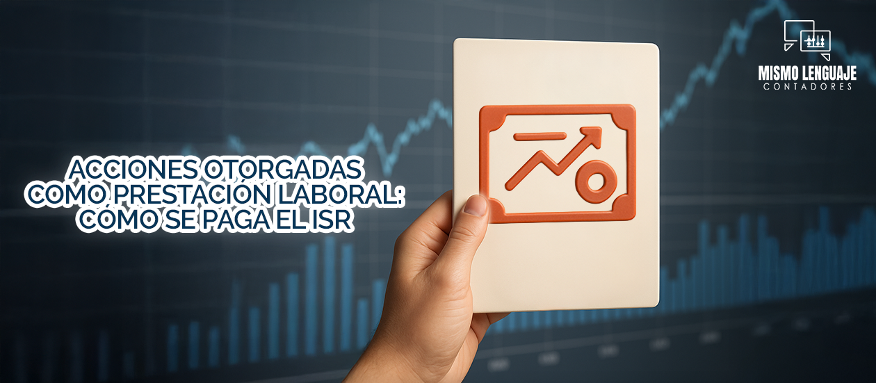 Acciones otorgadas como prestación laboral